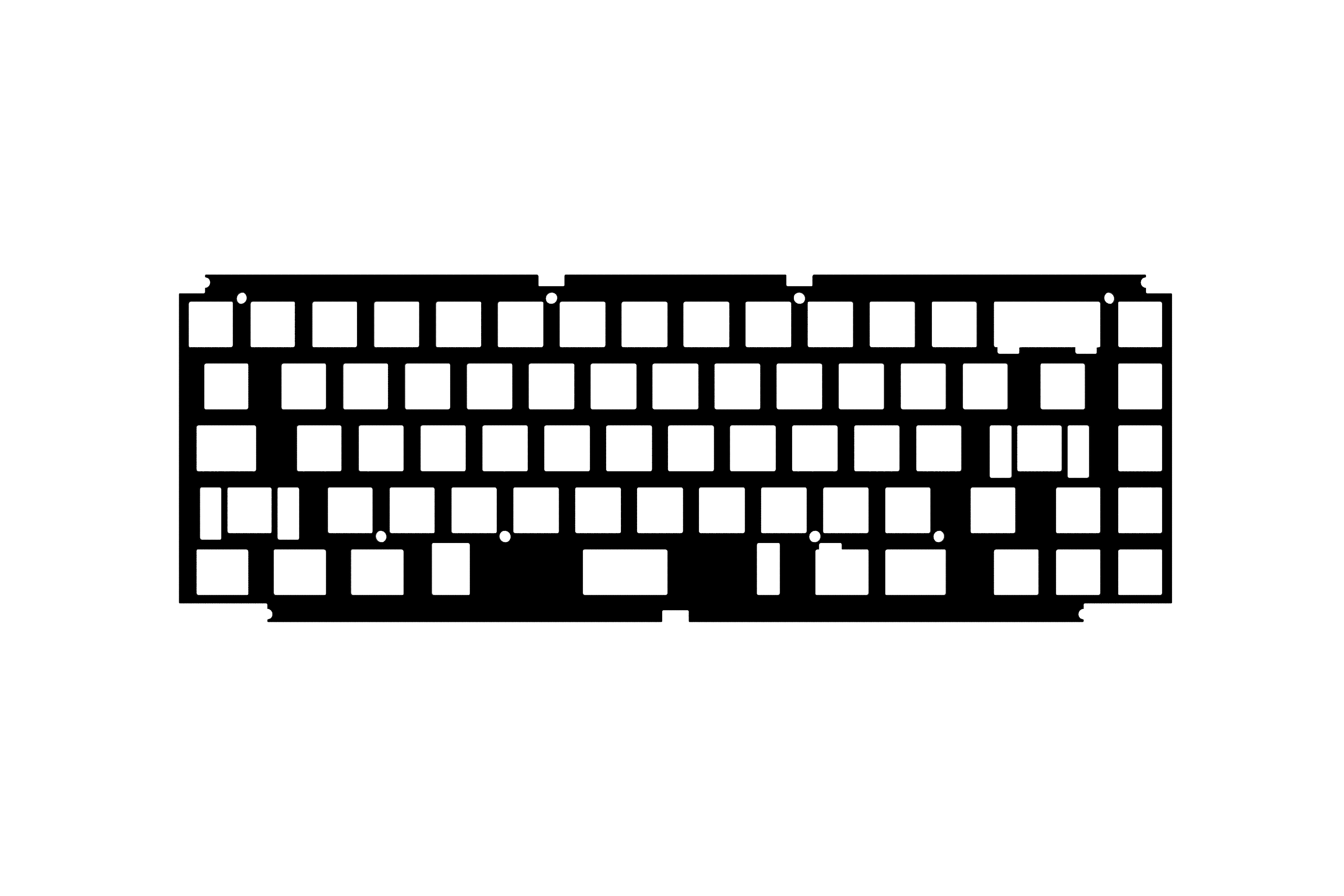 Keycult No2/65 POM Plate – Keyboard Kustoms