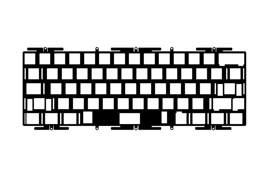 KBDFans Tofu60 2.0 POM Plate