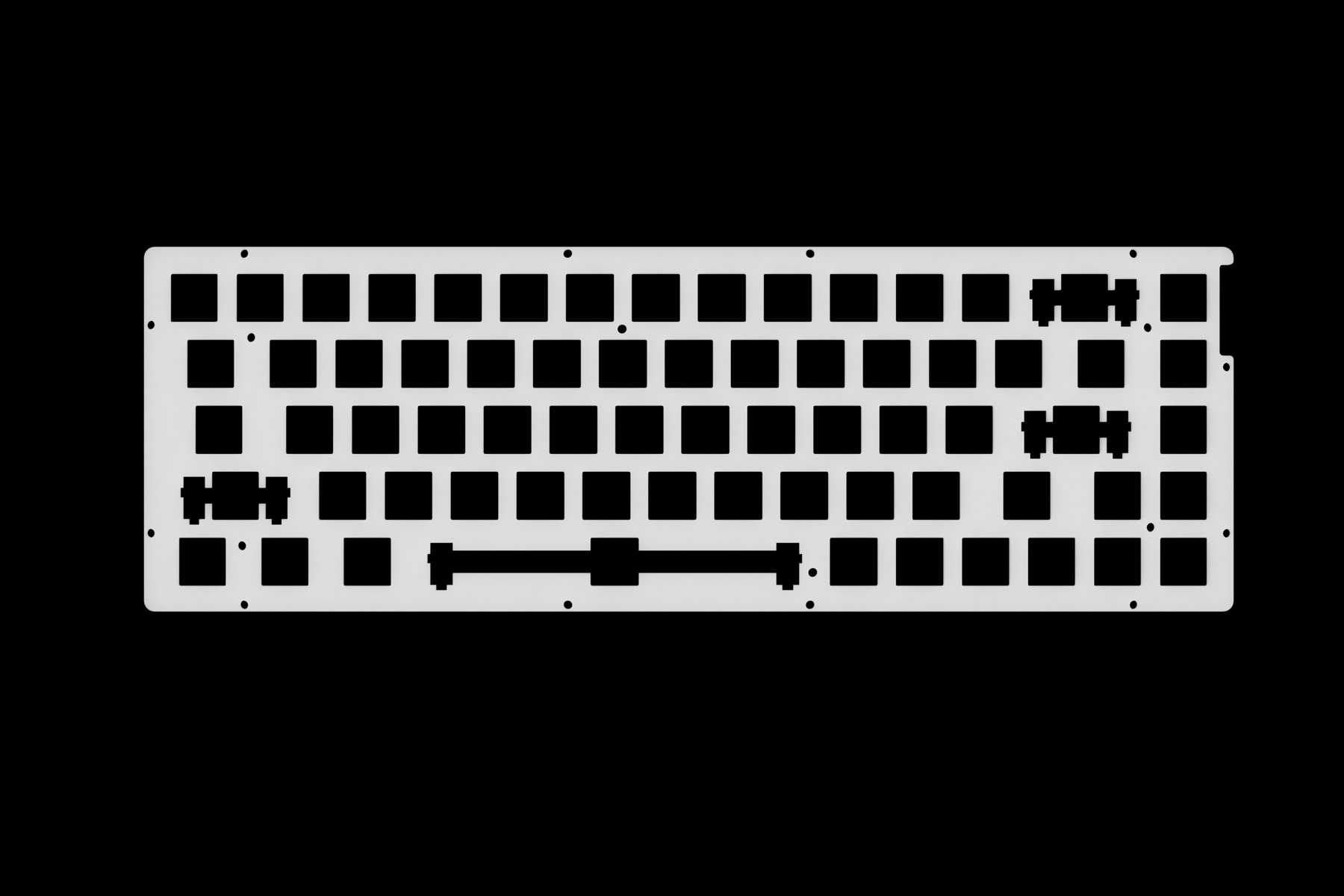 Novelkeys NK65 POM Plate – Keyboard Kustoms