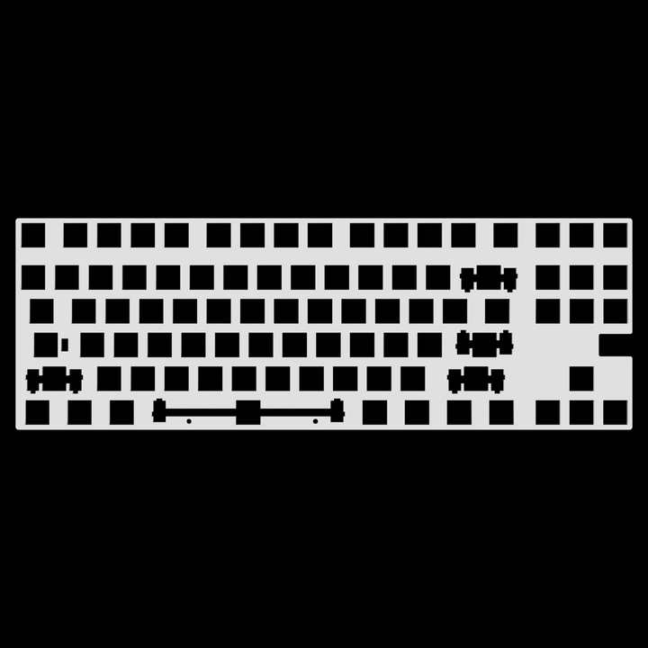 Wobkey Crush80 POM Plate