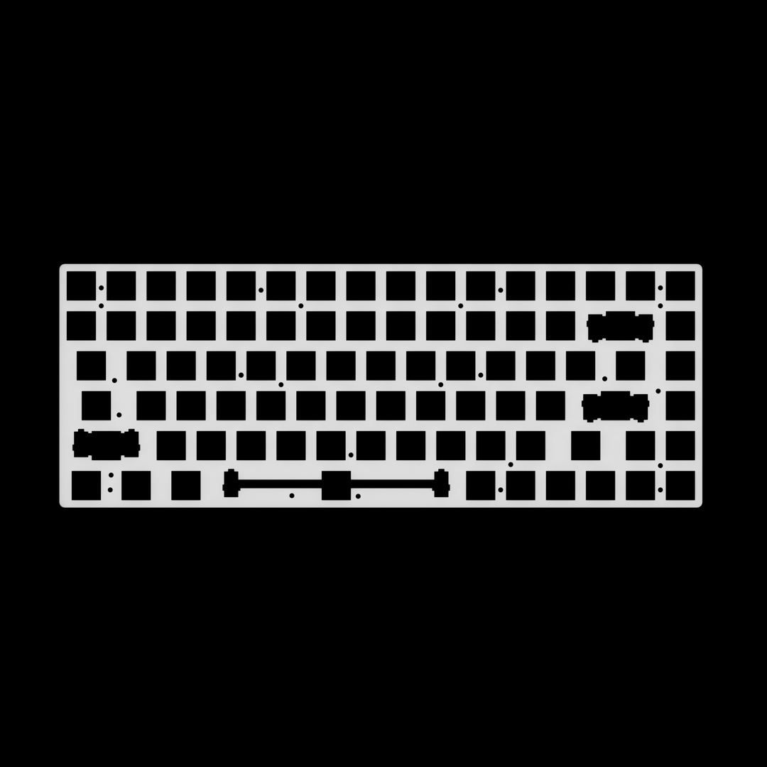 Keychron K2 HE POM Plate – Keyboard Kustoms
