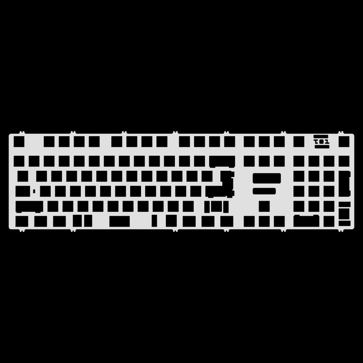 QwertyKeys QK101 POM Plate