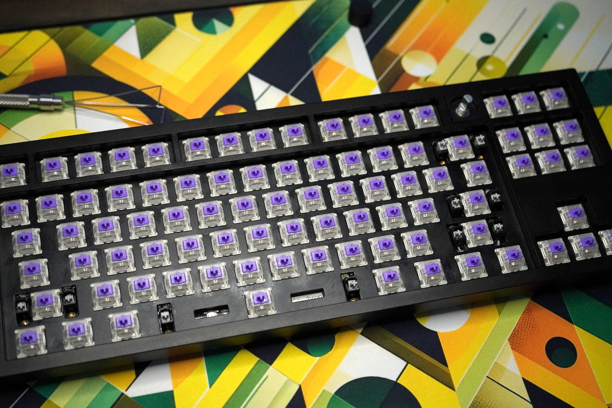 All the keycaps off