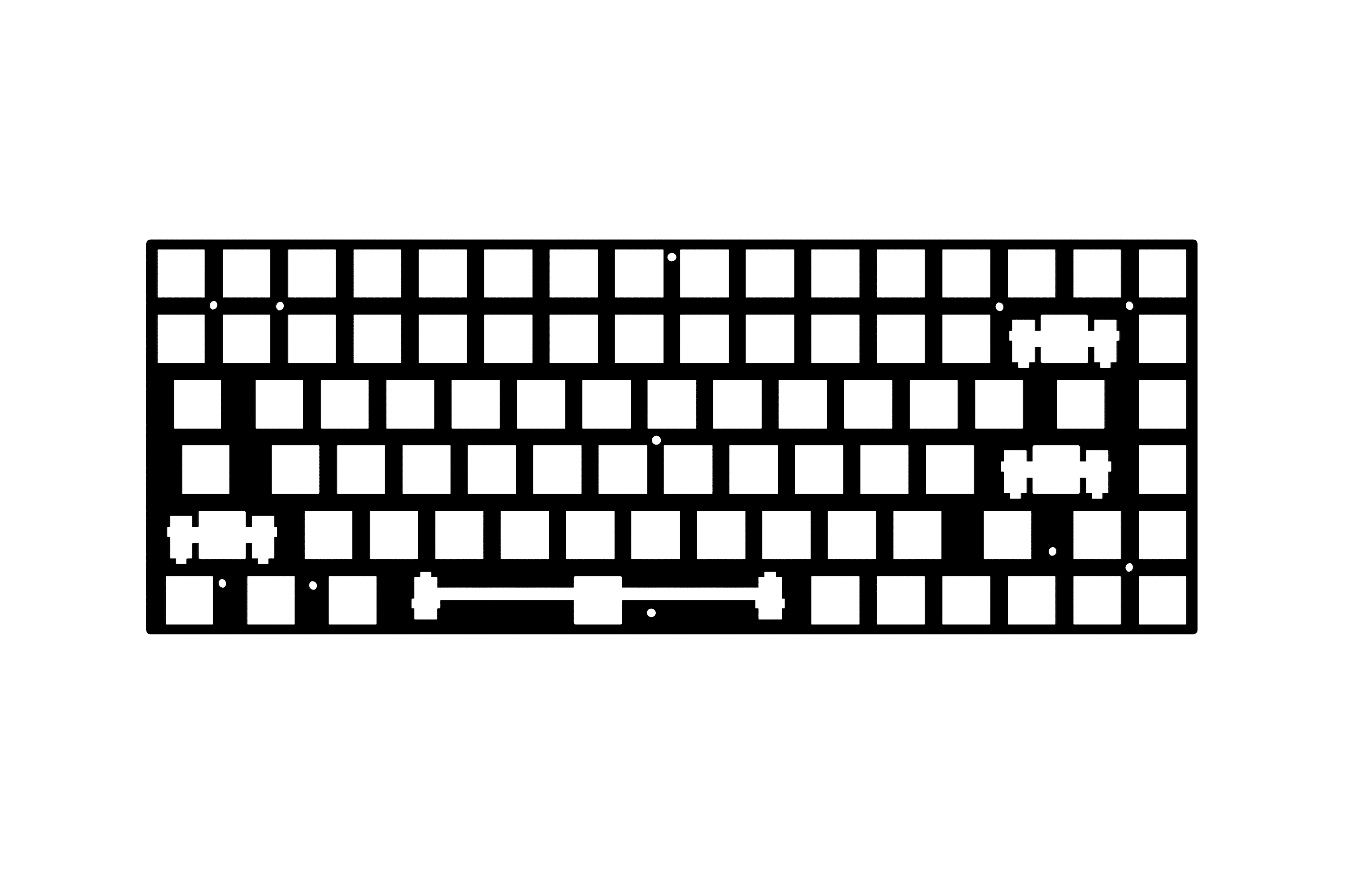 Royal Kludge RK84 Pro POM Plate – Keyboard Kustoms