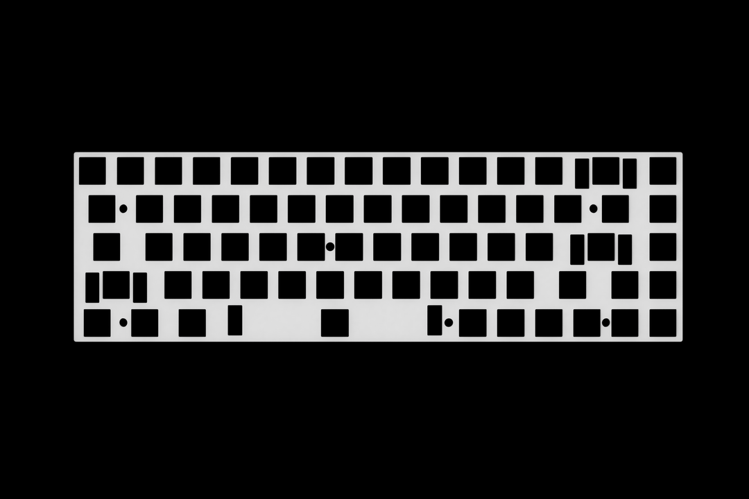 KBDFans Tofu65 POM Plate